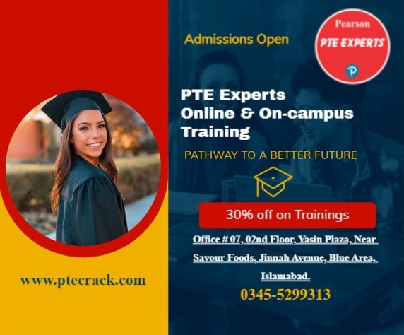 onine and on campus PTE training institute